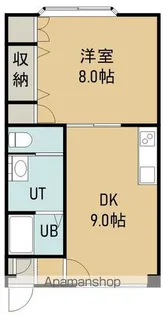 ロイヤルガーデンB【1階】の間取り